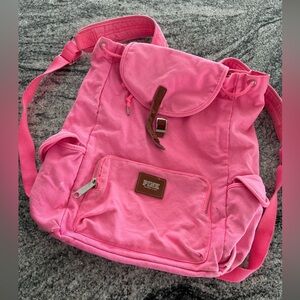 PINK Victoria's Secret Bright Pink Backpack
